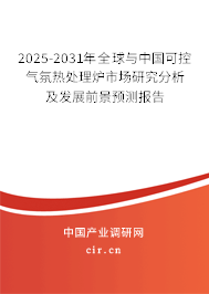 2025-2031年全球與中國可控氣氛熱處理爐市場研究分析及發展前景預測報告