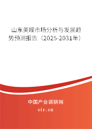 山東美瞳市場分析與發展趨勢預測報告（2025-2031年）