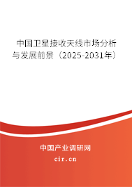 中國(guó)衛(wèi)星接收天線市場(chǎng)分析與發(fā)展前景（2025-2031年）