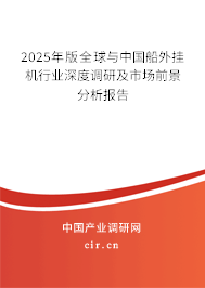 2025年版全球與中國船外掛機行業深度調研及市場前景分析報告