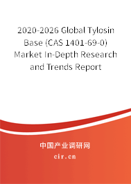 2020-2026 Global Tylosin Base (CAS 1401-69-0) Market In-Depth Research and Trends Report 2020-2026 Global Tylosin Base (CAS 1401-69-0) Market In-Depth Research and Trends Report