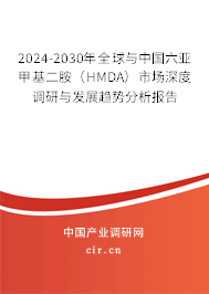 2024-2030年全球與中國六亞甲基二胺（HMDA）市場深度調研與發展趨勢分析報告