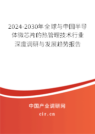 2024-2030年全球與中國半導(dǎo)體微芯片的熱管理技術(shù)行業(yè)深度調(diào)研與發(fā)展趨勢報(bào)告