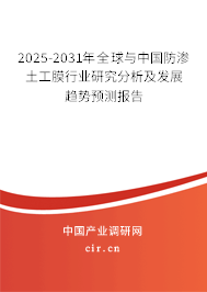 2024-2030年全球與中國防滲土工膜行業(yè)研究分析及發(fā)展趨勢預(yù)測報告