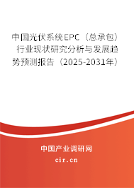 中國光伏系統EPC（總承包）行業現狀研究分析與發展趨勢預測報告（2025-2031年）