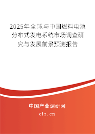 2024年全球與中國燃料電池分布式發(fā)電系統(tǒng)市場調(diào)查研究與發(fā)展前景預(yù)測報(bào)告