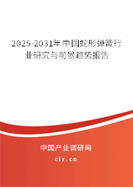 2025-2031年中國(guó)蛇形彈簧行業(yè)研究與前景趨勢(shì)報(bào)告