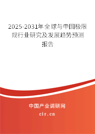2025-2031年全球與中國(guó)極限規(guī)行業(yè)研究及發(fā)展趨勢(shì)預(yù)測(cè)報(bào)告