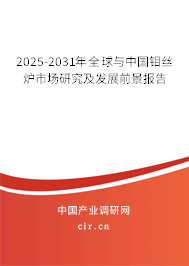 2025-2031年全球與中國鉬絲爐市場研究及發(fā)展前景報告