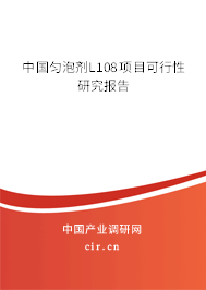 中國勻泡劑L108項目可行性研究報告 中國勻泡劑L108項目可行性研究報告