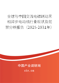 全球與中國(guó)交流電磁制動(dòng)三相異步電動(dòng)機(jī)行業(yè)現(xiàn)狀及前景分析報(bào)告（2025-2031年）