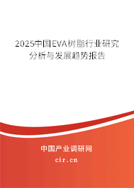 2025中國EVA樹脂行業(yè)研究分析與發(fā)展趨勢報告