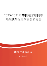 2025-2031年中國納米銀網市場現狀與發展前景分析報告