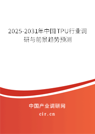 2025-2031年中國TPU行業(yè)調(diào)研與前景趨勢預(yù)測