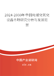 2024-2030年中國電催化氧化設備市場研究分析與發展前景