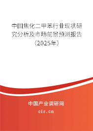 中國焦化二甲苯行業現狀研究分析及市場前景預測報告（2025年）