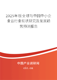 2025年版全球與中國中小企業云行業現狀研究及發展趨勢預測報告