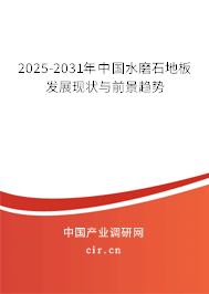 2023-2024年中國水磨石地板發展現狀與前景趨勢
