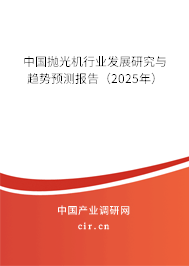 中國拋光機行業發展研究與趨勢預測報告（2025年）