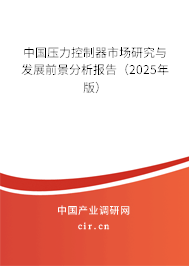 中國壓力控制器市場研究與發展前景分析報告（2025年版）