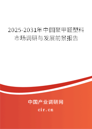 2025-2031年中國聚甲醛塑料市場調研與發展前景報告