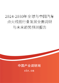 2024-2030年全球與中國汽車點火線圈行業發展全面調研與未來趨勢預測報告