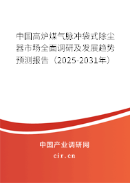 中國高爐煤氣脈沖袋式除塵器市場全面調研及發展趨勢預測報告（2025-2031年）