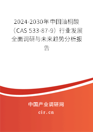 2024-2030年中國(guó)油桐酸（CAS 533-87-9）行業(yè)發(fā)展全面調(diào)研與未來(lái)趨勢(shì)分析報(bào)告