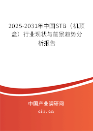 2025-2031年中國STB（機(jī)頂盒）行業(yè)現(xiàn)狀與前景趨勢分析報(bào)告