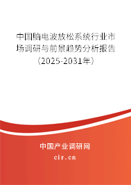 中國腦電波放松系統行業市場調研與前景趨勢分析報告（2025-2031年）
