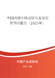 中國線槽市場調研與發展前景預測報告（2025年）