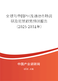 全球與中國PH流通池市場調研及前景趨勢預測報告（2025-2031年）
