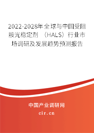 2022-2028年全球與中國受阻胺光穩定劑 （HALS）行業市場調研及發展趨勢預測報告