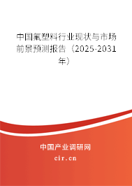 中國氟塑料行業現狀與市場前景預測報告（2025-2031年）