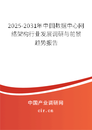 2025-2031年中國數據中心網絡架構行業發展調研與前景趨勢報告