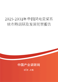 2024-2030年中國風(fēng)電變槳系統(tǒng)市場調(diào)研及發(fā)展前景報告