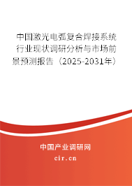 中國激光電弧復合焊接系統行業現狀調研分析與市場前景預測報告（2025-2031年）