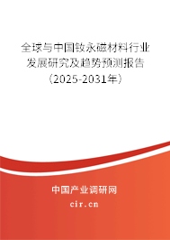 全球與中國釹永磁材料行業發展研究及趨勢預測報告（2025-2031年）