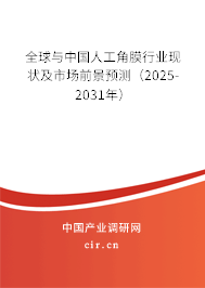 全球與中國人工角膜行業現狀及市場前景預測(2025-2031年) 全球與中國人工角膜行業現狀及市場前景預測(2025-2031年)