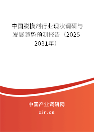 中國脫模劑行業(yè)現(xiàn)狀調(diào)研與發(fā)展趨勢預(yù)測報告（2025-2031年）