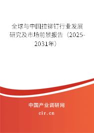 全球與中國拉鉚釘行業(yè)發(fā)展研究及市場前景報告（2025-2031年）