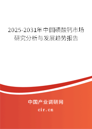 2024-2030年中國(guó)磺酸鈣市場(chǎng)研究分析與發(fā)展趨勢(shì)報(bào)告