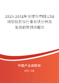 2025-2031年全球與中國USB微型投影儀行業現狀分析及發展趨勢預測報告