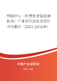 中國TPU（熱塑性聚氨酯彈性體）產(chǎn)業(yè)研究及投資風(fēng)險(xiǎn)評估報(bào)告（2025-2031年）