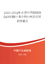 2025-2031年全球與中國輔酶Q10軟糖行業(yè)市場分析及前景趨勢報告