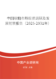 中國(guó)軟糖市場(chǎng)現(xiàn)狀調(diào)研及發(fā)展前景報(bào)告（2025-2031年）