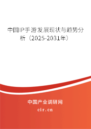 中國IP手游發展現狀與趨勢分析（2025-2031年）