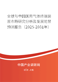 全球與中國醫用氣體終端裝置市場研究分析及發展前景預測報告（2025-2031年）