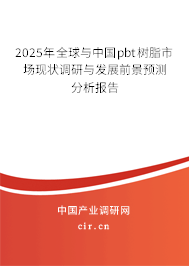 2025年全球與中國(guó)pbt樹脂市場(chǎng)現(xiàn)狀調(diào)研與發(fā)展前景預(yù)測(cè)分析報(bào)告