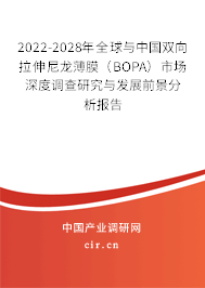 2022-2028年全球與中國雙向拉伸尼龍薄膜（BOPA）市場深度調查研究與發展前景分析報告
